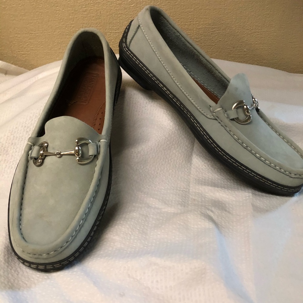 Homesewn Company Gray leather Women’s Loafers